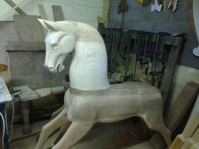 Yorkshire Rocking Horses - A Cavalry Horse Comes To Life
