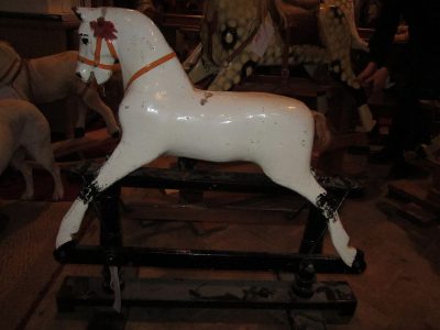 Lines Sportyboy Horse Before Restoration by Yorkshire Rocking Horses